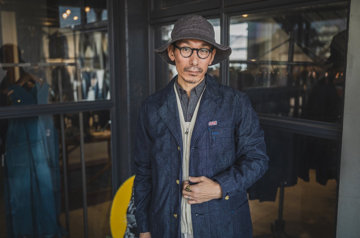 Cathartt Traveller Coat Denim Ripstop | TCB jeans