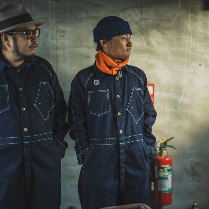 TCB JEANS Black Cat Crew Suit サイズ36 Black Cat Crew Suit | TCB jeans