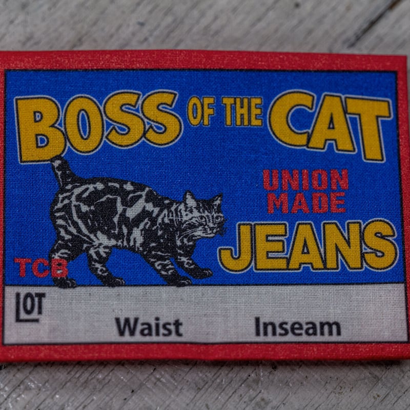 tcbjeans tcbジーンズ　boss of the cat w34 Boss of the Cat Overall – TCB JEANS