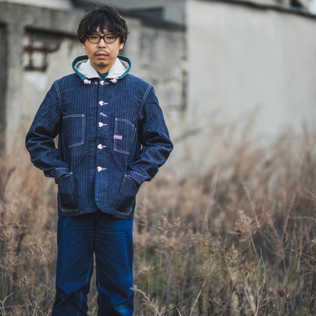 Cathartt Chore Coat Denim Herringbone