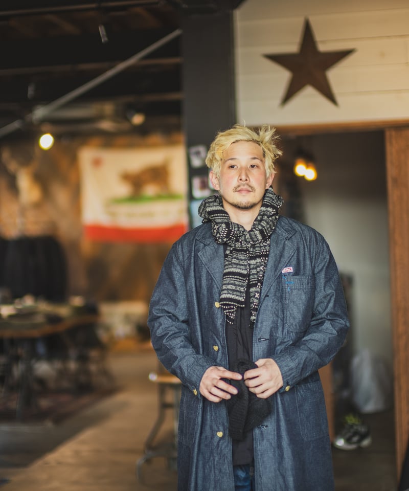 Cat A Log Traveller Coat Denim Ripstop | TCB j