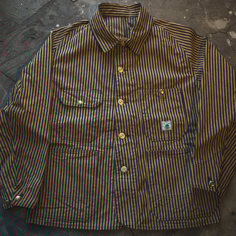 Cat Head Jacket Brown Tabby Stripe | TCB jeans