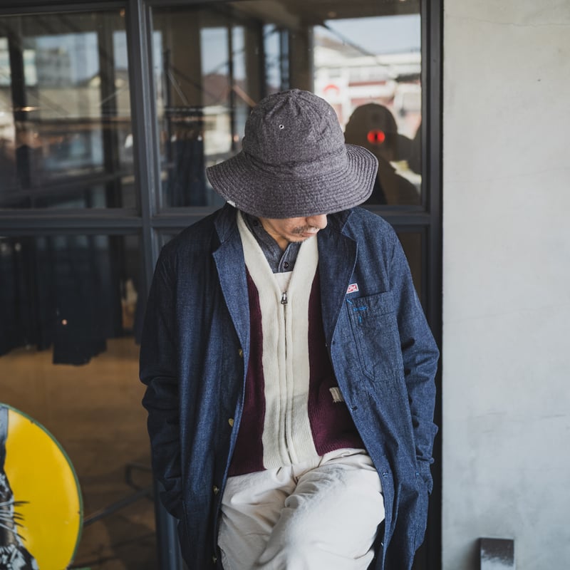 Cathartt Traveller Coat Denim Ripstop | TCB jeans