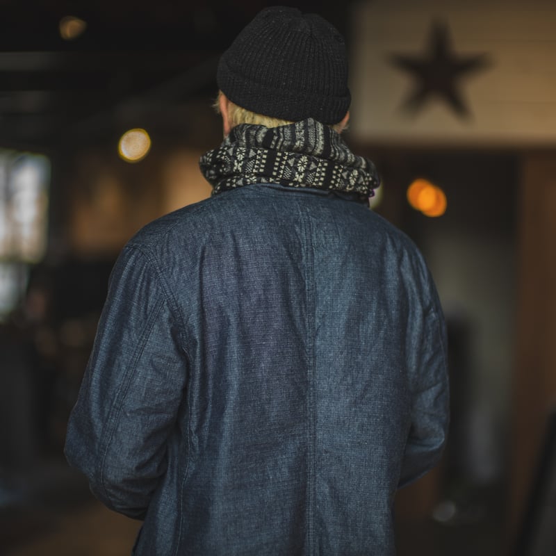 Cathartt Traveller Coat Denim Ripstop | TCB jeans