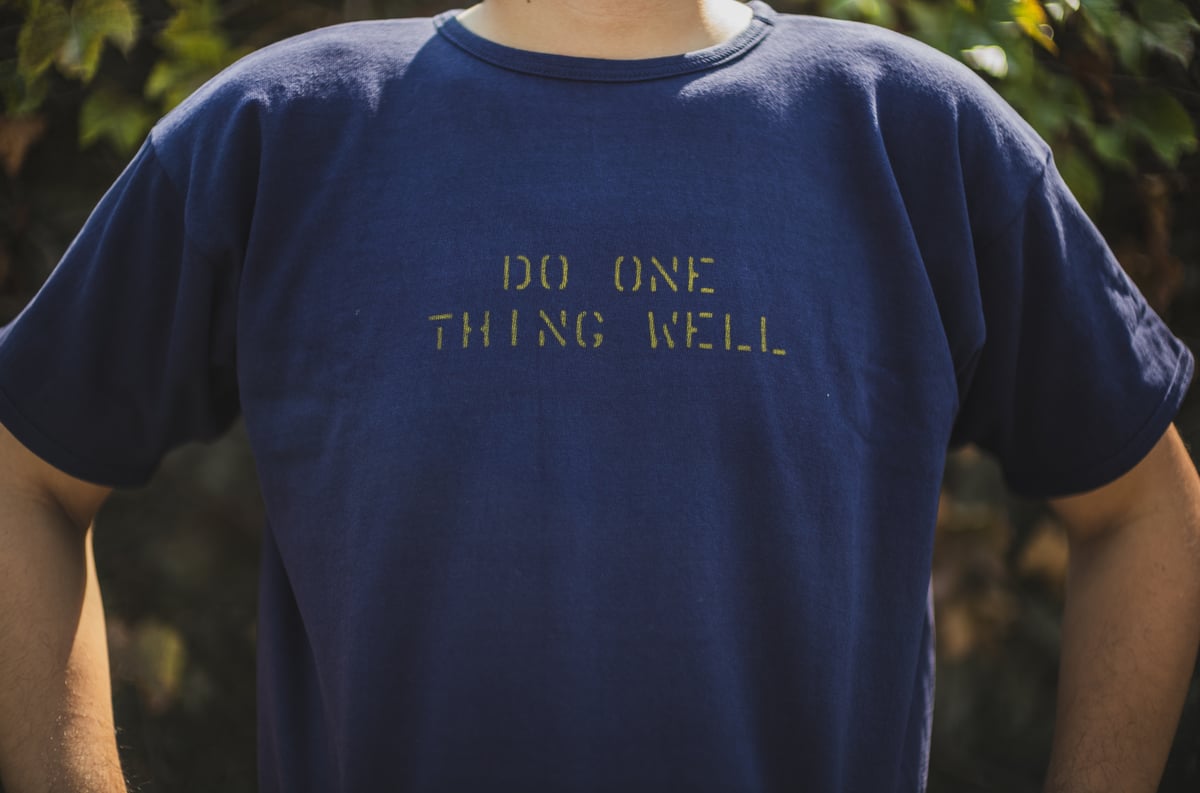 TCB×XX Development 40's USN Reversible Tee | TC
