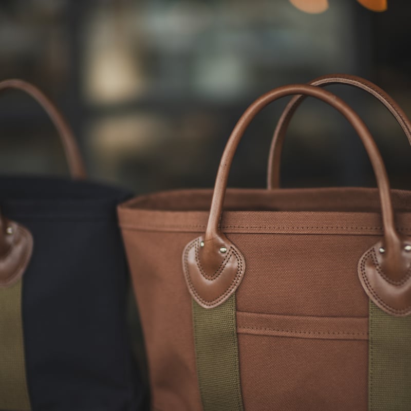 WORKERS: Leather Handle Tote Bag M | TCB jeans