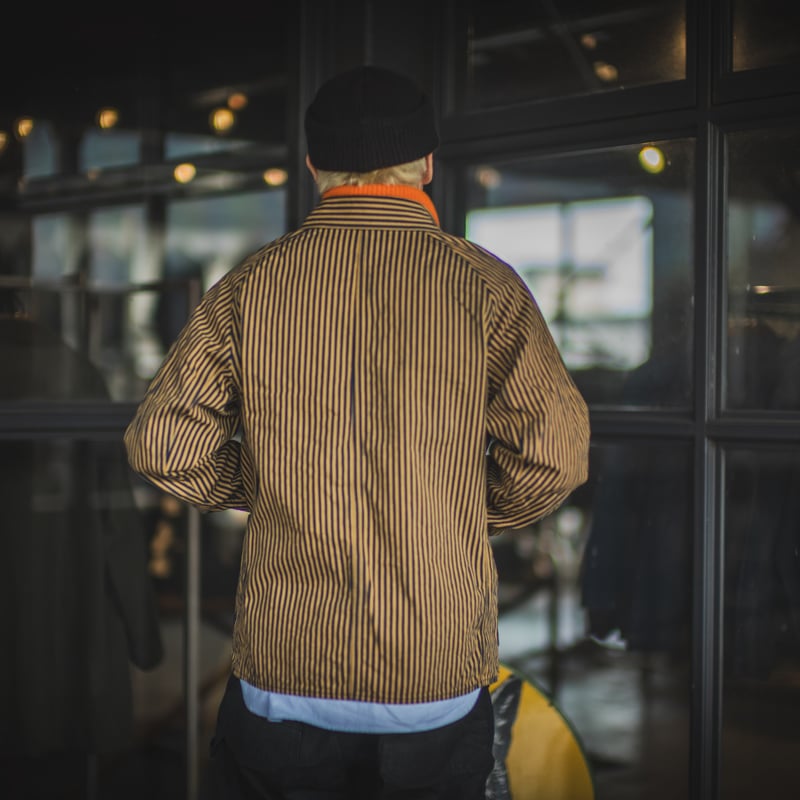 Cat Head Jacket Brown Tabby Stripe | TCB jeans