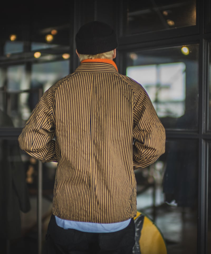 Cat Head Jacket Brown Tabby Stripe | TCB jeans