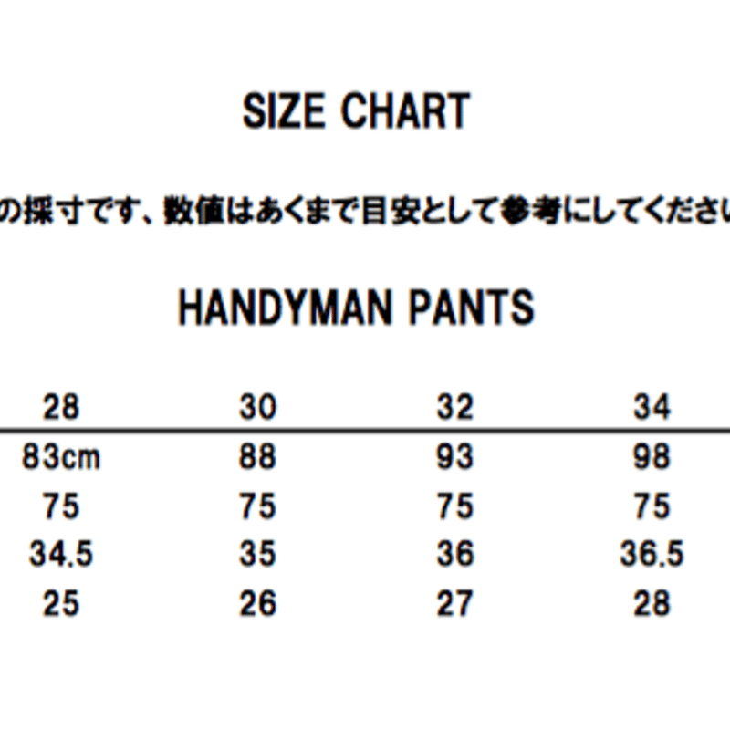 TCB HANDYMAN PANTS TCBジーンズ オーバーオール 28