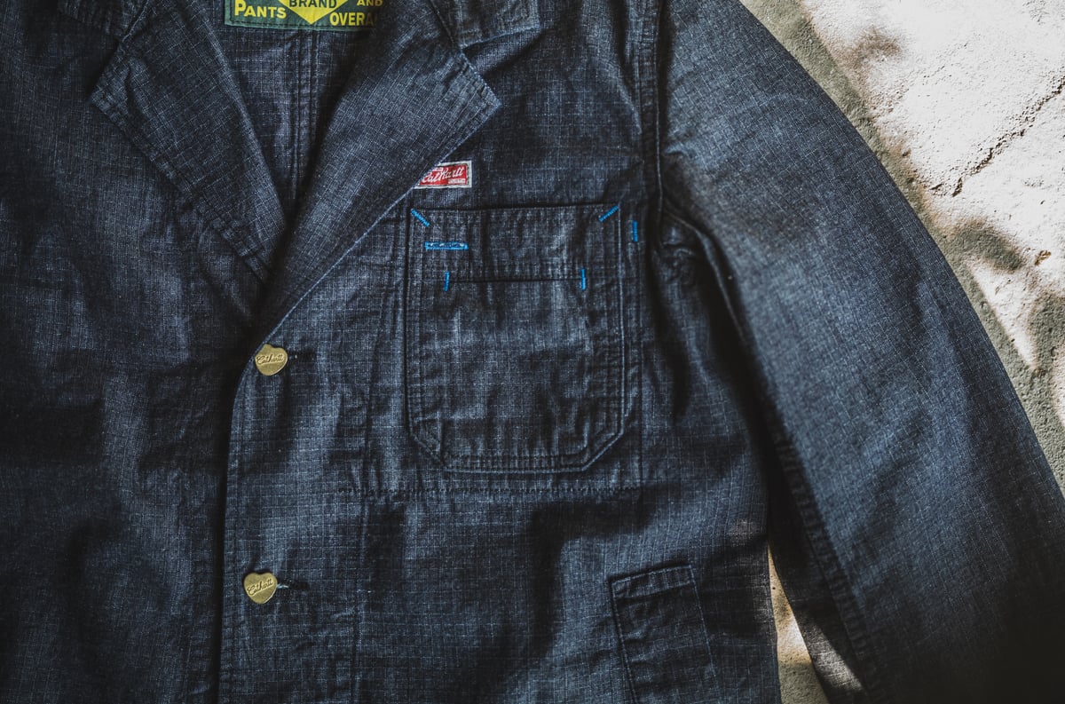 Cathartt Traveller Coat Denim Ripstop | TCB jeans