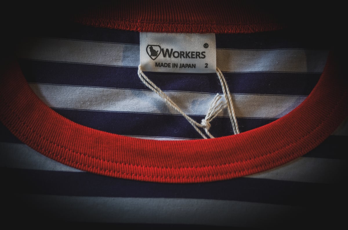 WORKERS Boarder T Short Sleeve | TCB jeans