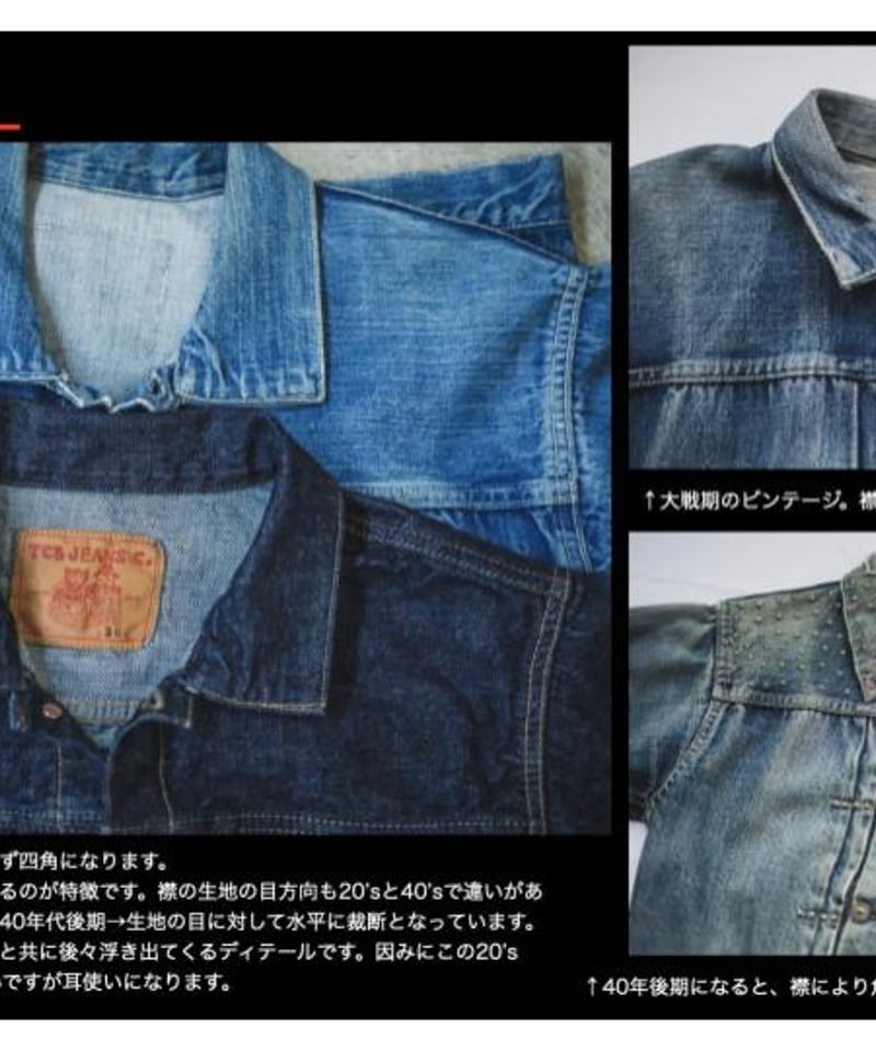 20's Jacket 12.5oz | TCB jeans