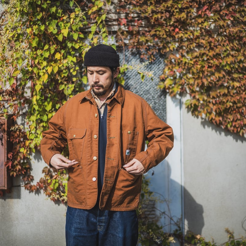 Cat Head Jacket Brown Canvas | TCB jeans