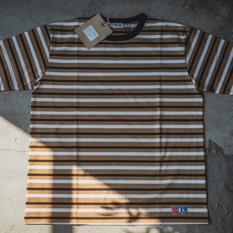 WORKERS & TCB/ Border T-shirt Calico Cat (Summe