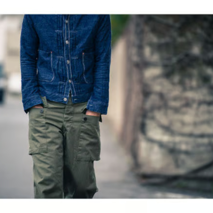 Crawling Pants / USMC M-44 (モンキーパンツ) | TCB jeans