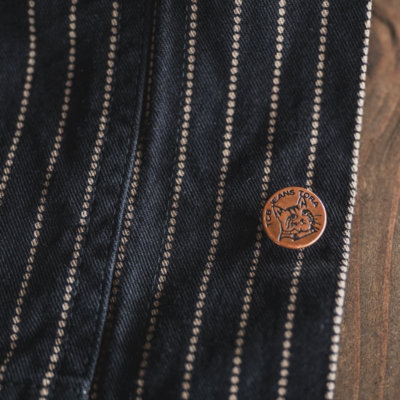 Tabby's Coat Black Wabash | TCB jeans