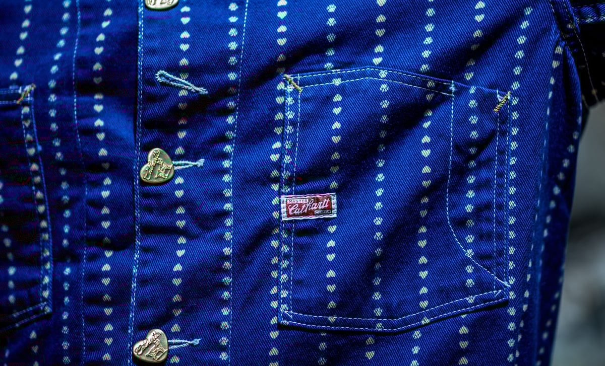 Cathartt Chore Coat Paw Stripe | TCB jeans Cathartt Chore Coat Paw Stripe | TCB jeans
