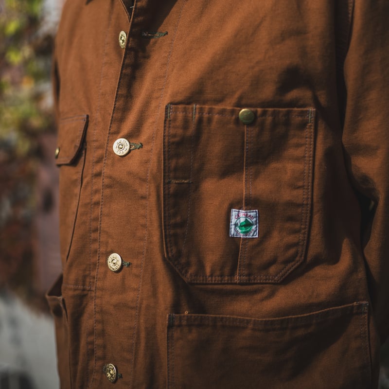 Cat Head Jacket Brown Canvas | TCB jeans
