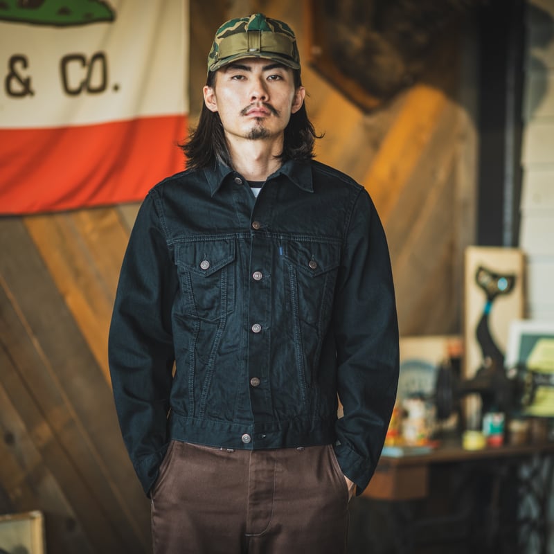 60's Trucker Jacket BKBK | TCB jeans
