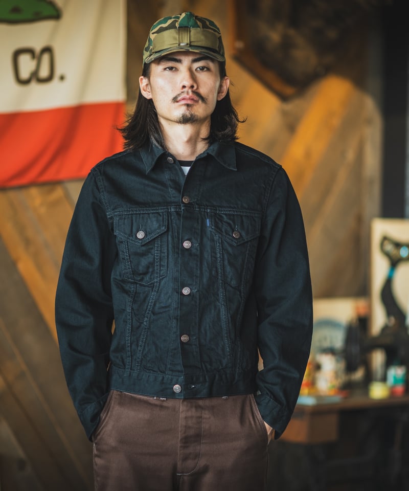 60's Trucker Jacket BKBK | TCB jeans