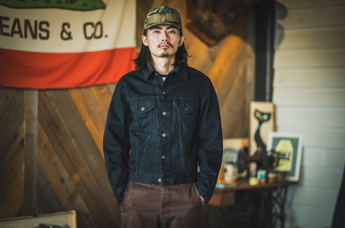 60's Trucker Jacket BKBK | TCB jeans