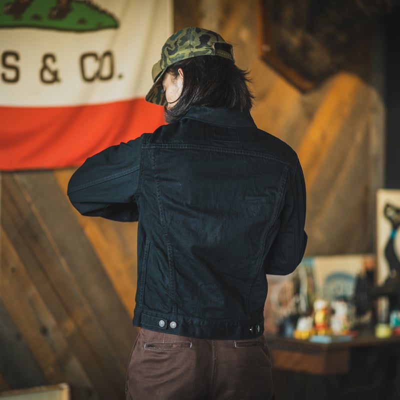 60's Trucker Jacket BKBK | TCB jeans