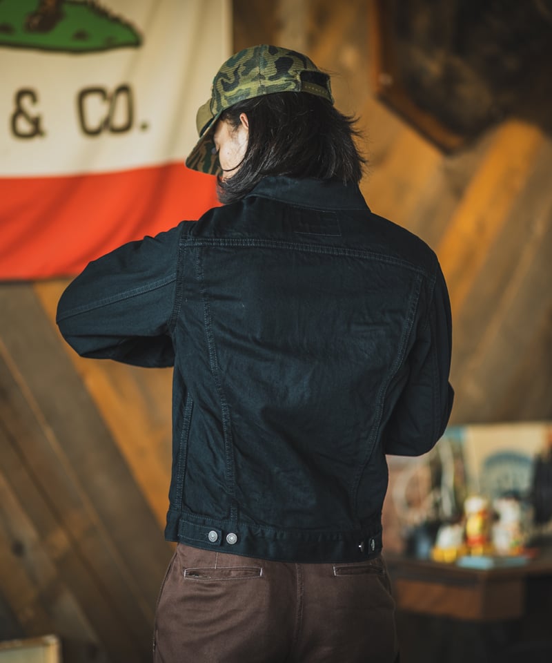 60's Trucker Jacket BKBK | TCB jeans