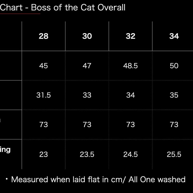 Boss of the Cat Overall | TCB jeans