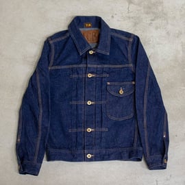【美品・廃盤】TCB ジーンズ　CATBOY デニム ジャケット　48(4XL) 美品・廃盤】TCB ジーンズ CATBOY デニム ジャケット 48(4XL
