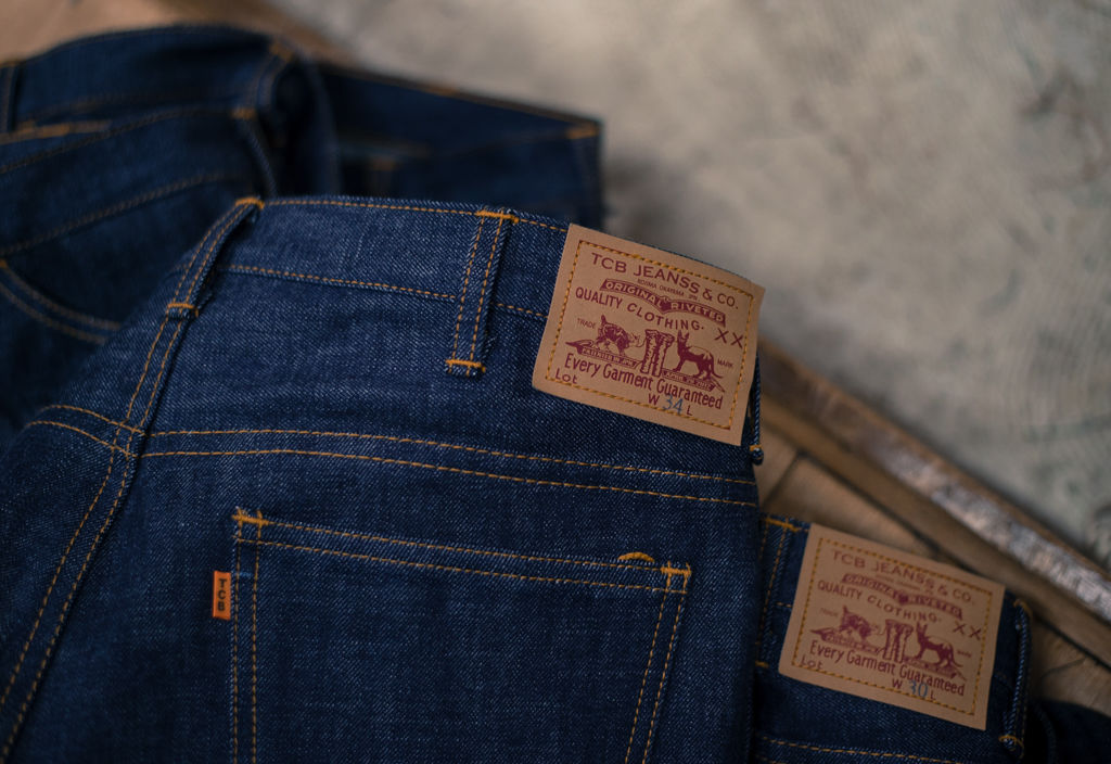TCB Jeans Orange SUPER SLIMS / 606model