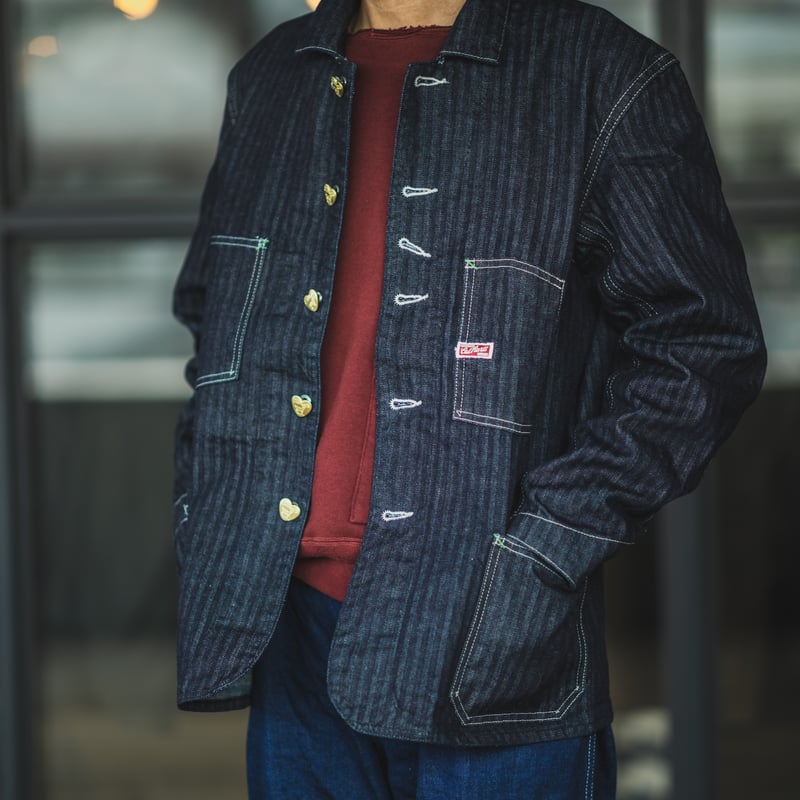 シ*ロ様 TCB jeans Cathartt Chore Coat 36 カバ Cathartt Chore Coat Denim Herringbone | TCB jeans