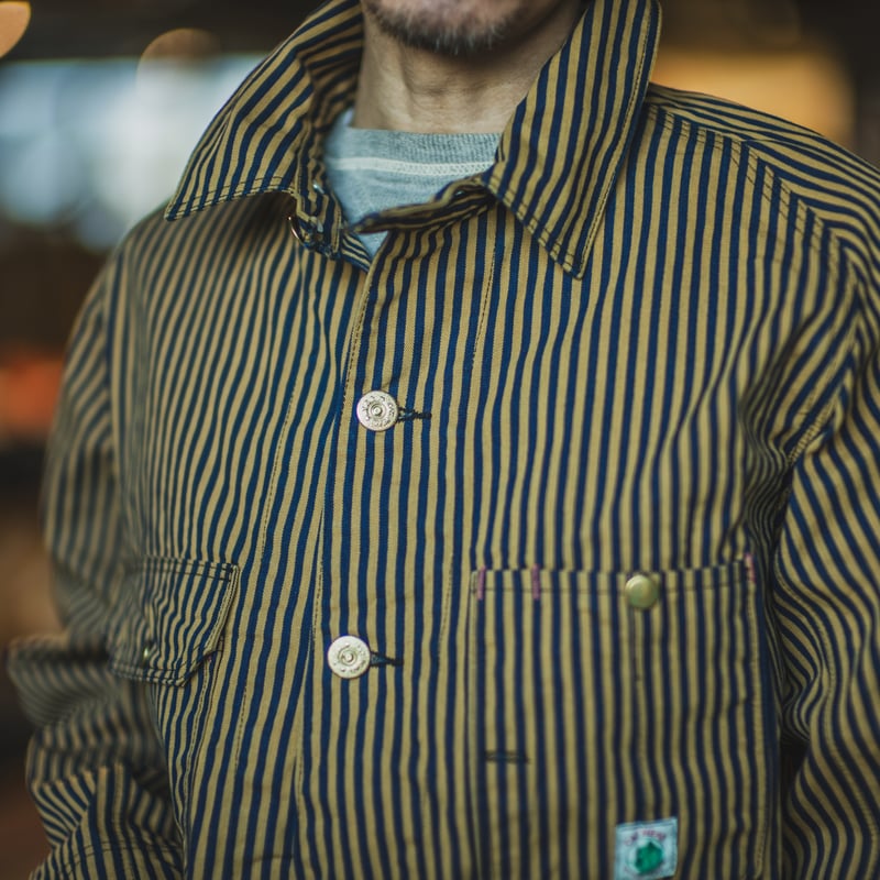 Cat Head Jacket Brown Tabby Stripe | TCB jeans
