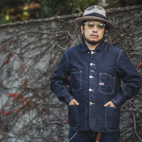 Cathartt Chore Coat Denim Herringbone