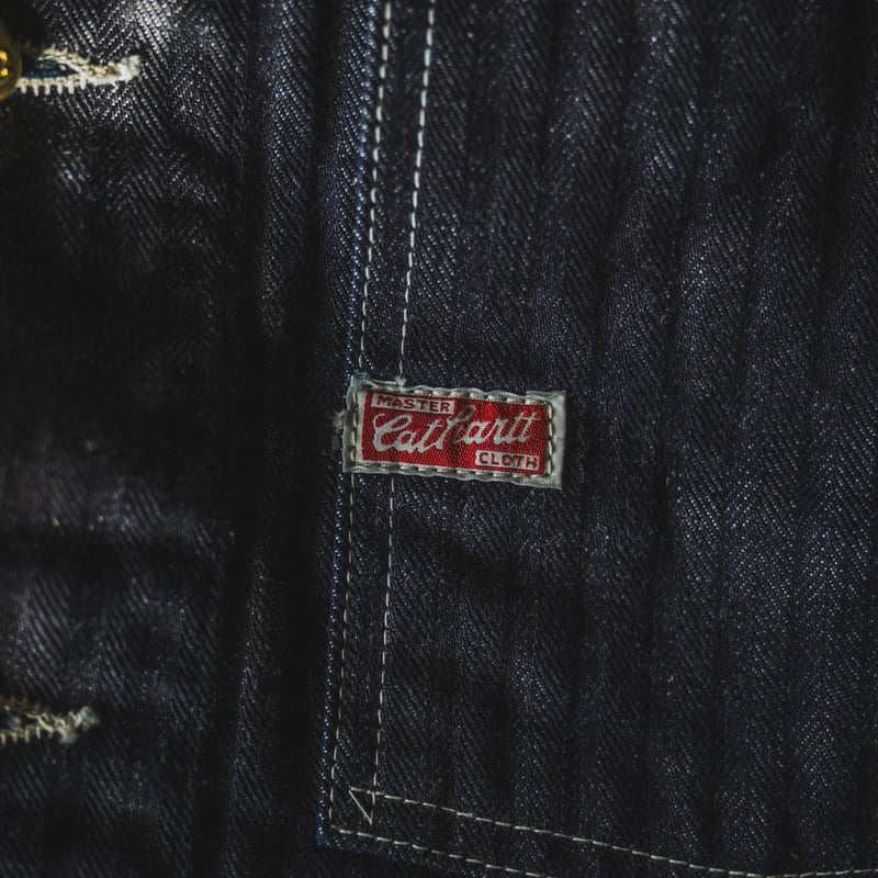 Cathartt Chore Coat Denim Herringbone | TCB jeans
