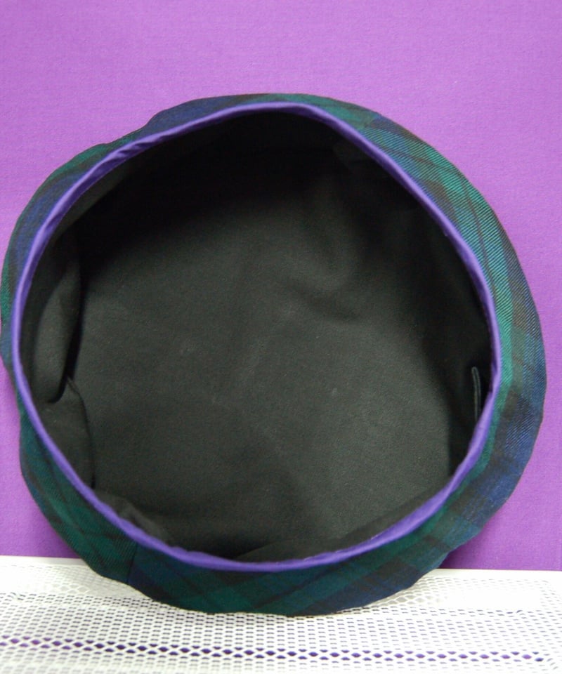 タータンチェック[ブラックウォッチ]ベレー帽 | SWIVEL SLUM DIVE