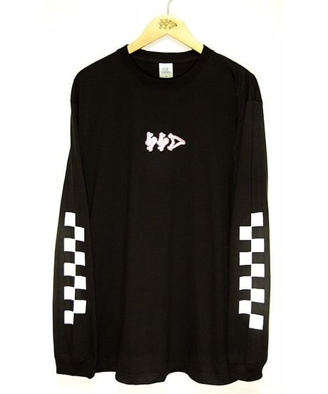 SSD bones×checker long sleeveT