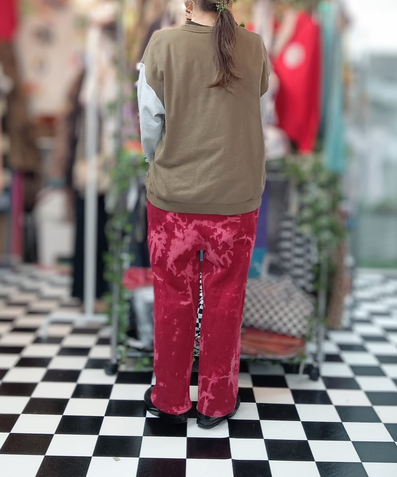 専用です！　　　　裏起毛スウェットパンツ　タイダイ染め　男女兼用　MF878 専用です！ 裏起毛スウェットパンツ タイダイ染め 男女兼用 MF878