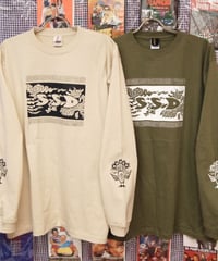 SSD 麻雀チャイナ　デザイン　ロングスリーブTシャツ