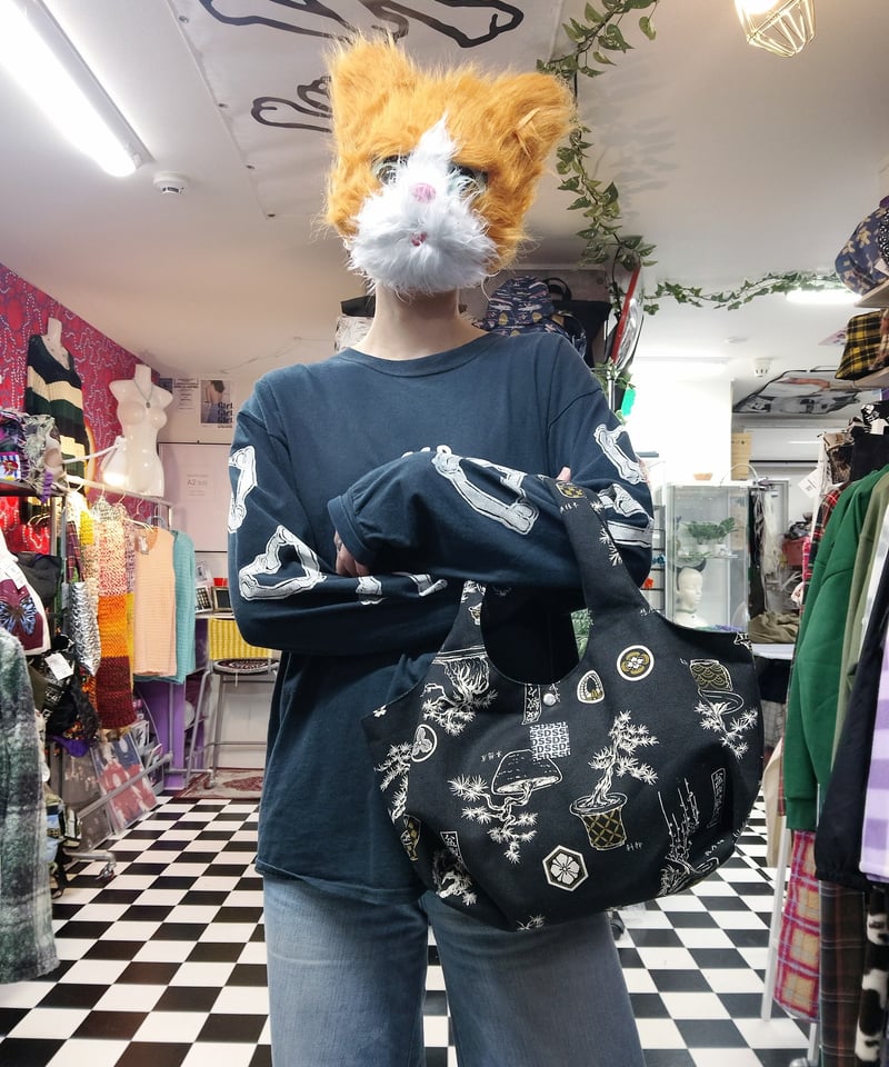 SSD 盆栽 和柄帆布バルーントートバッグ | SWIVEL SLUM DIVE