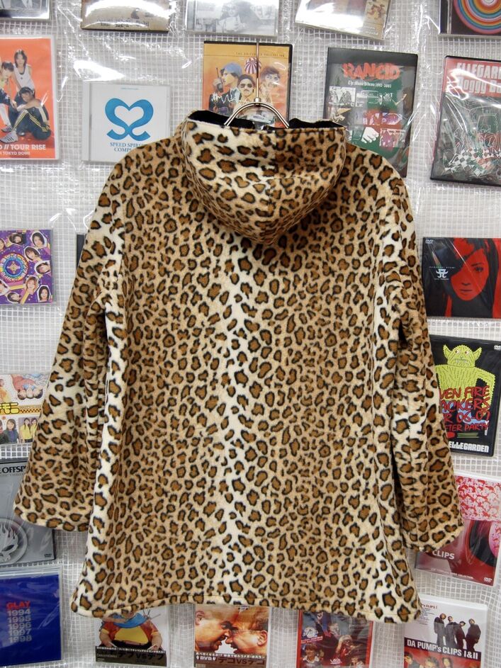 SSD刺繍 ヒョウ柄フリース ハーフジップ プルオーバー | SWIVEL SLUM DIVE
