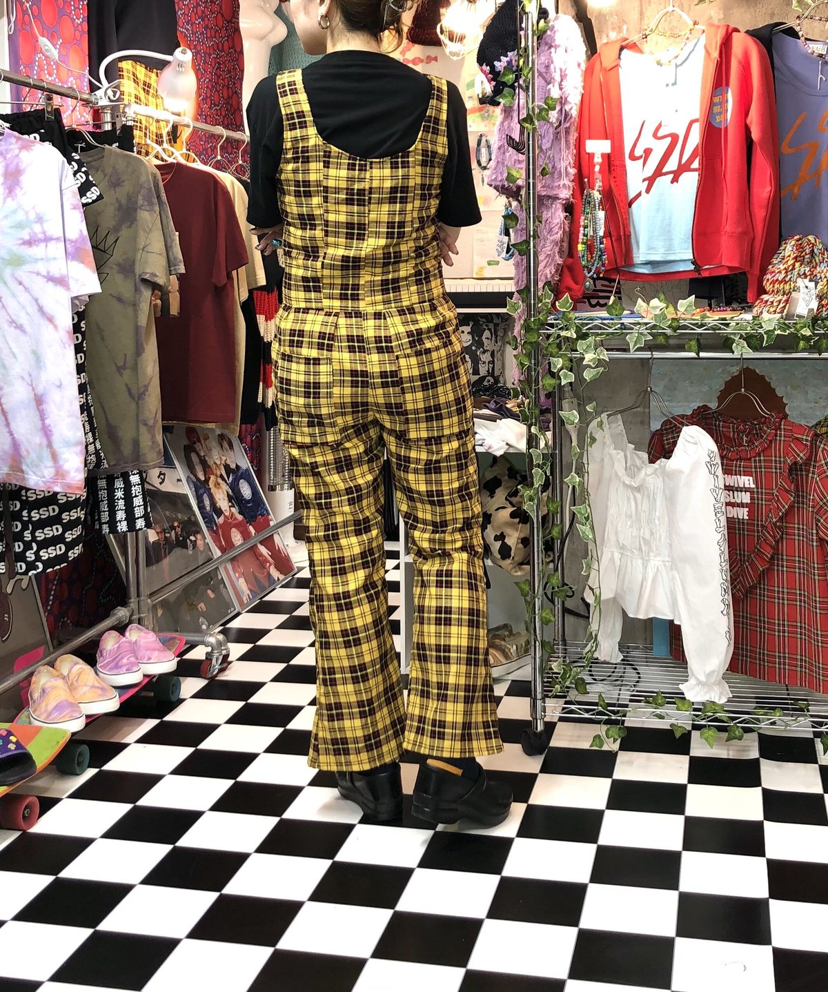 美品✨イデアルーチェ サロペットパンツ イエロー S〜M 61hH00s7XsL._UY1000_.jpg