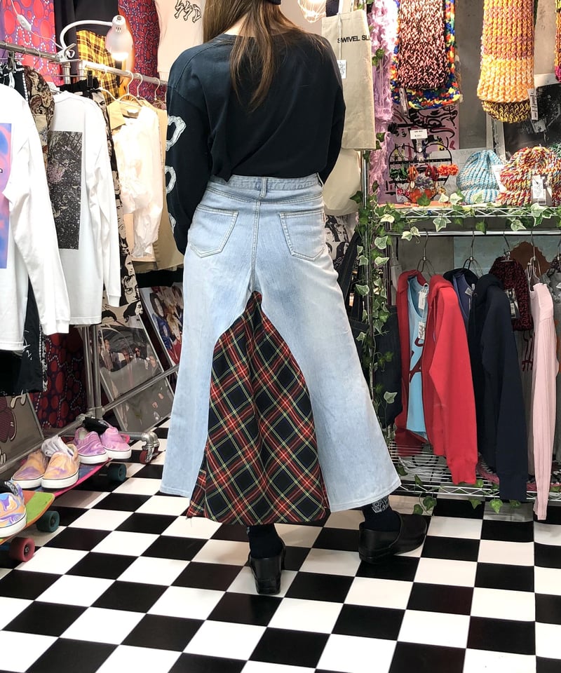 ♡新品未使用♡デニムダンガリー／リメイクロングスカート／160センチ 楽天市場】デニム&ダンガリー 160 スカートの通販