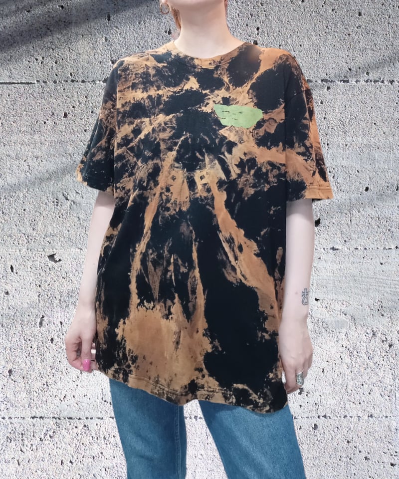 SSD warp graphic タイダイブリーチ染め Tshirt:XL | SWIVEL ...