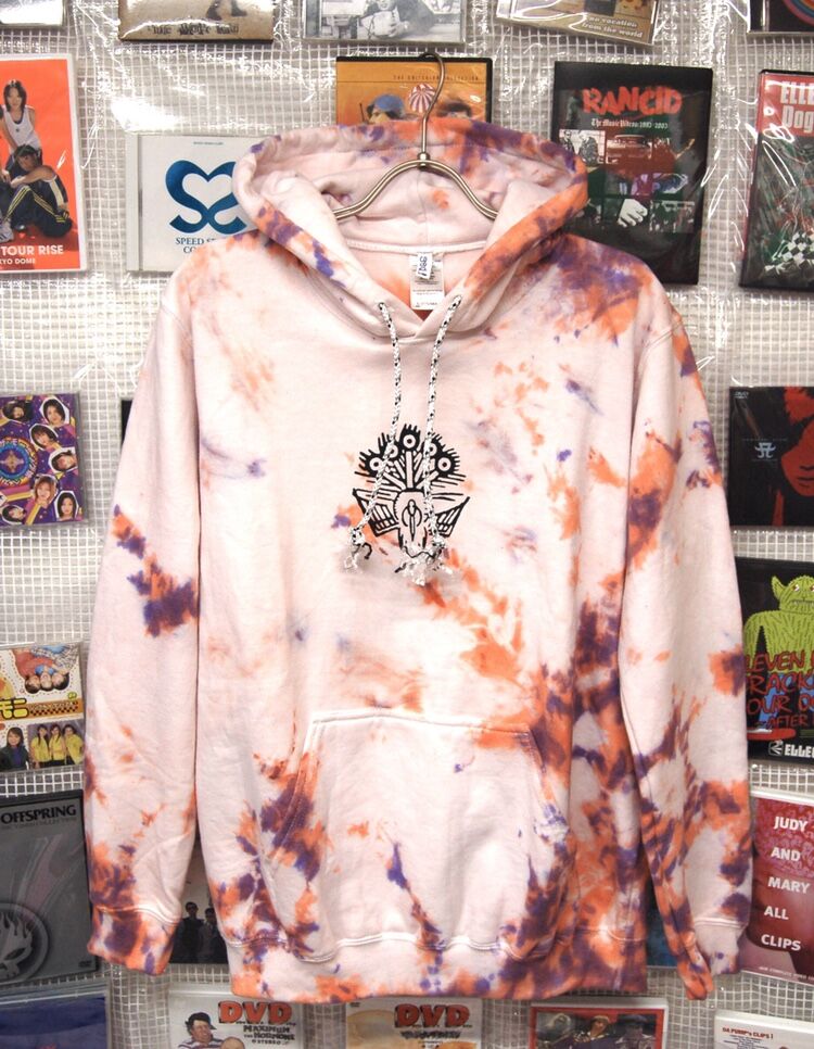 麻雀 イーソー タイダイ染め パーカー L | SWIVEL SLUM DIVE