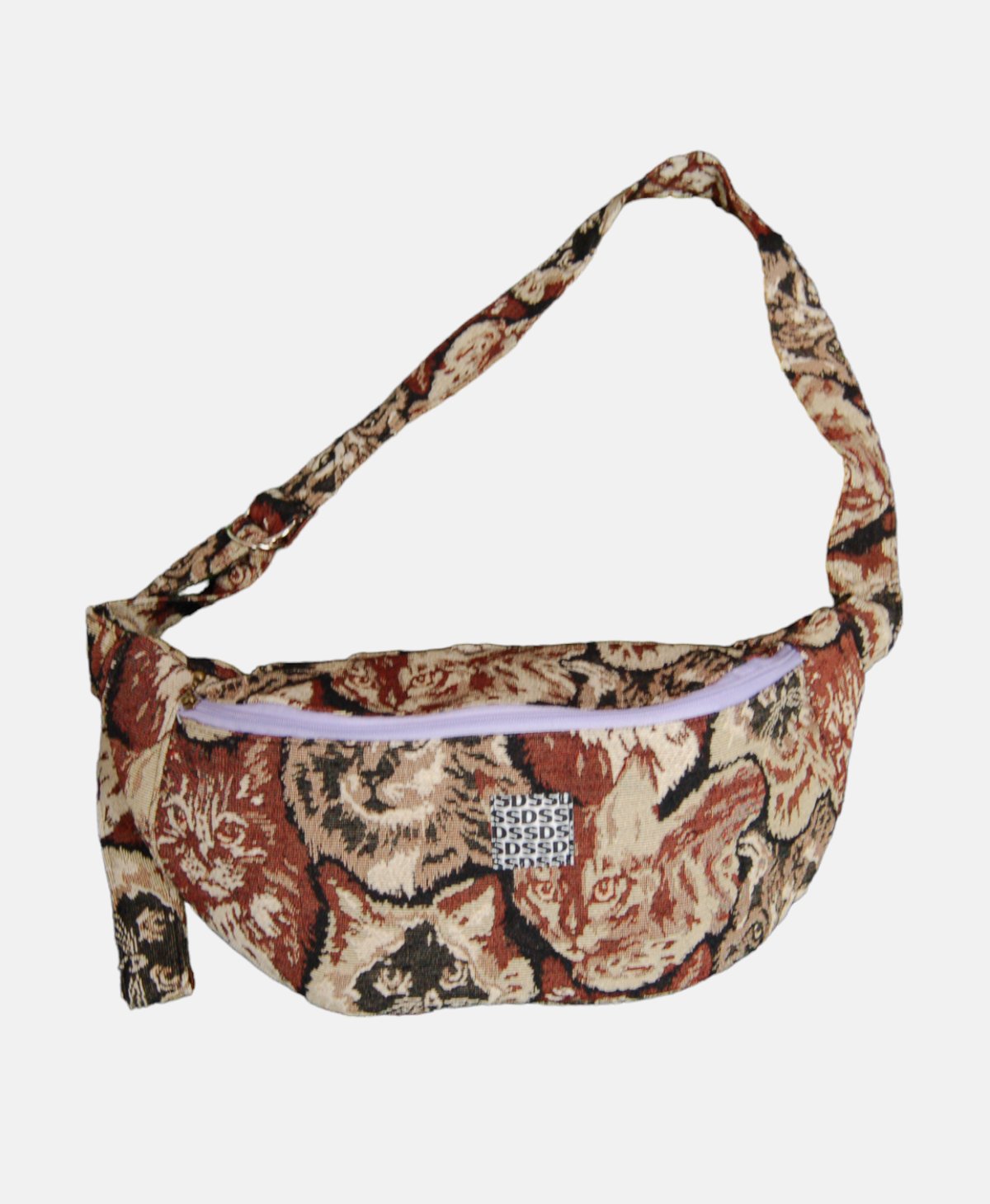 SSD 猫柄ゴブラン織り ボディバッグ | SWIVEL SLUM DIVE