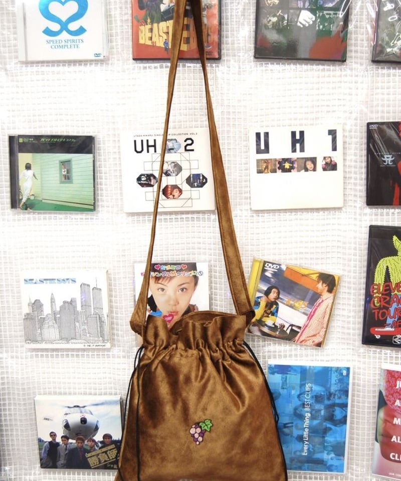 スエードレザー 巾着バッグ メイドインジャパン スエード 巾着バッグ｜タッチアンドフロー オンラインショップ