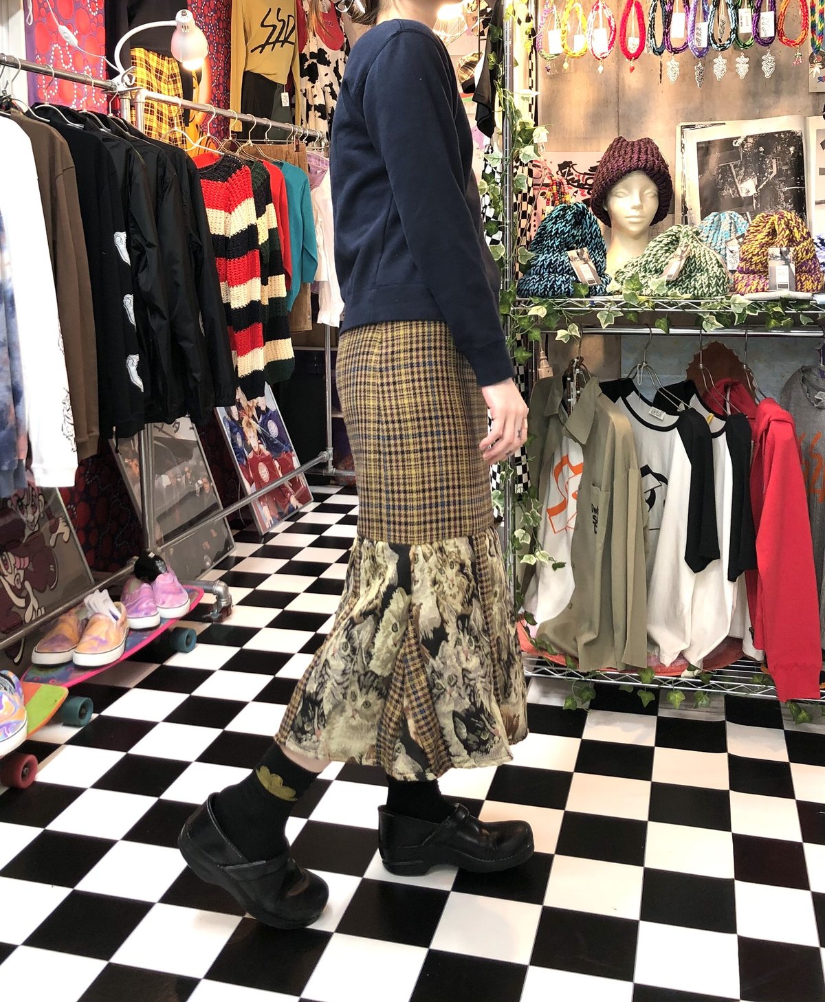 kitty ランジェリーリメイクスカート