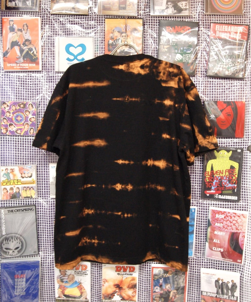 SSD bones タイダイ染めブリーチ Tシャツ | SWIVEL SLUM DIVE