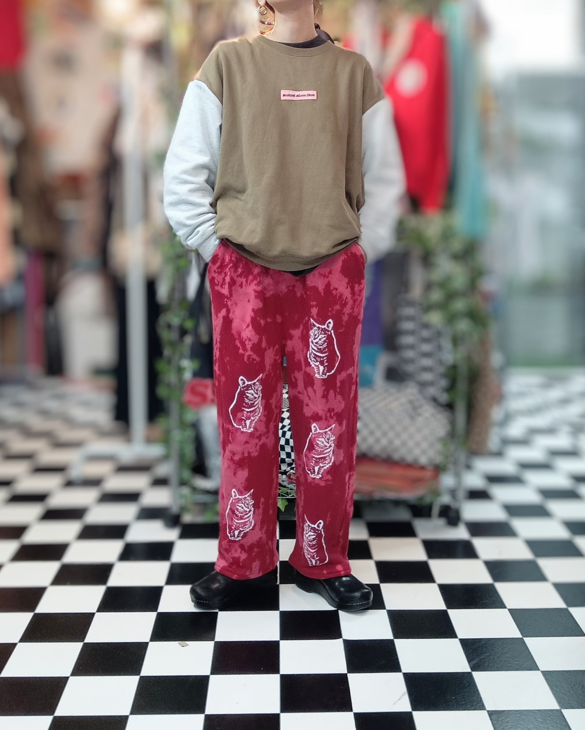 専用です！　　　　裏起毛スウェットパンツ　タイダイ染め　男女兼用　MF878 専用です！ 裏起毛スウェットパンツ タイダイ染め 男女兼用 MF878