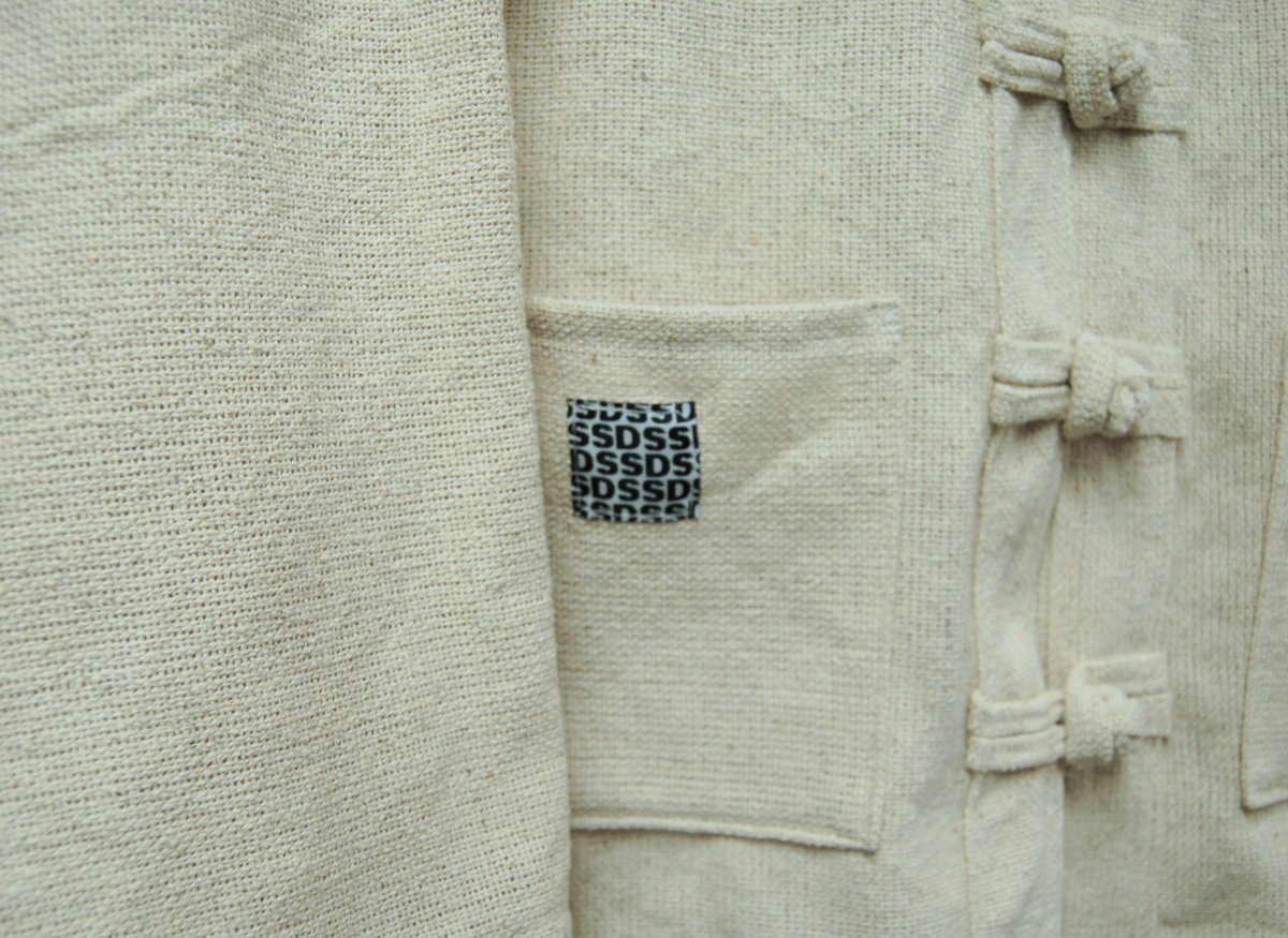 SSD　メキシカン生地　チャイナシャツジャケット:キナリ